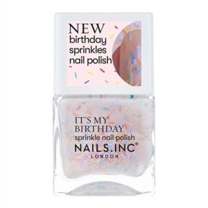Nails.INC It's My Birthday Cake-Scented Sprinkles Nail Polish